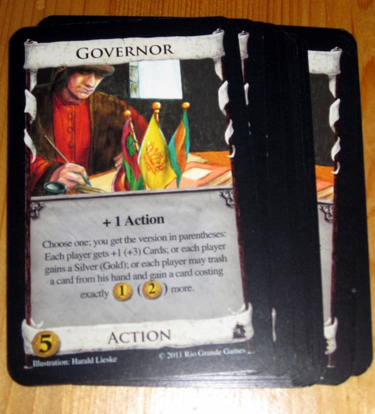 Boîte du jeu : Dominion : Gouverneur