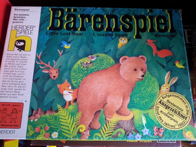 Boîte du jeu : L'ourson égaré