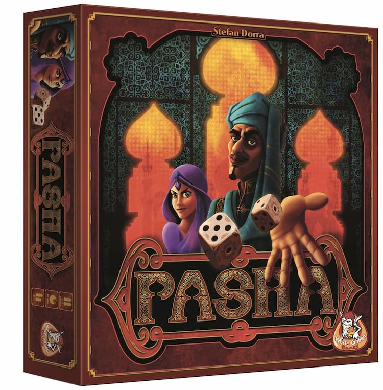 Boîte du jeu : Pasha