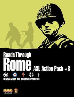 Couverture de ASL Action Pack #8 : Roads Through Rome