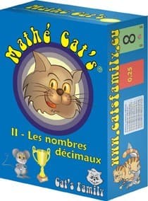 Couverture de Mathé Cat's 2 - Les nombres décimaux