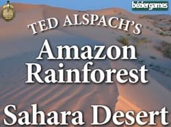 Couverture de Age of Steam Expansion : Amazon Rainforest - Sahara Desert