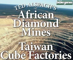 Couverture de Age of Steam Expansion : African Diamond Mines - Taiwan Cube Factories