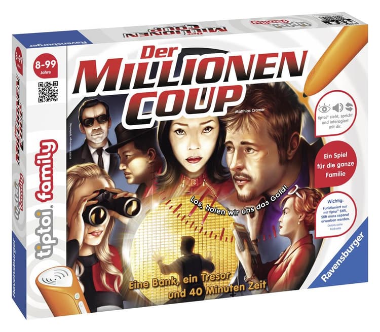 Boîte du jeu : Der Millionen-Coup
