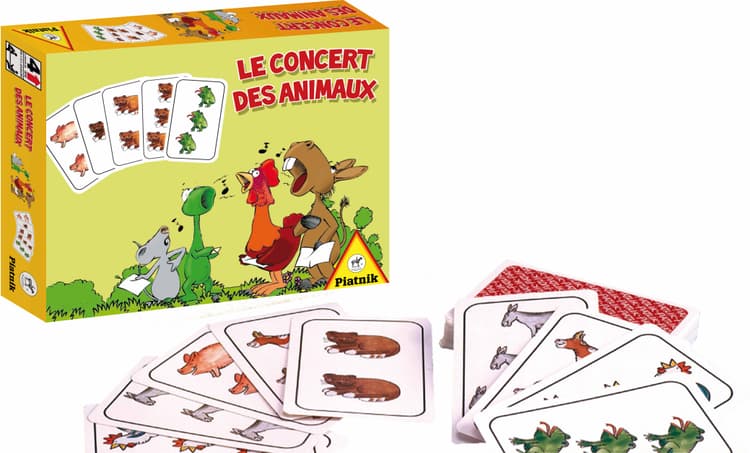 Boîte du jeu : Le concert des animaux