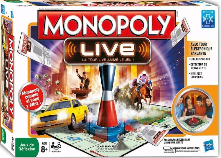 Boîte du jeu : Monopoly Live