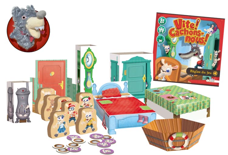 Boîte du jeu : Vite ! Cachons‐nous !