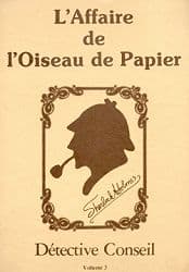 Couverture de Détective Conseil: L'Affaire de l'Oiseau de Papier