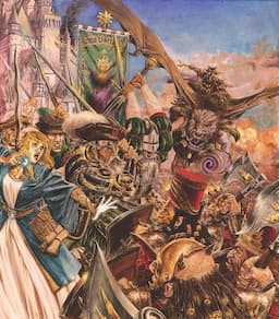 Couverture de Batailles fantastiques : Le Neuvième Âge