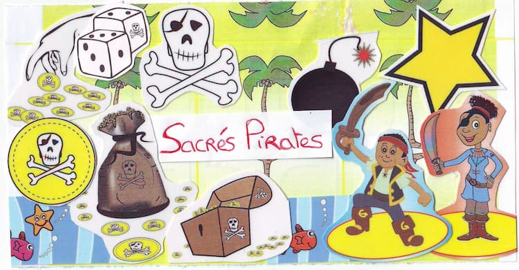 Boîte du jeu : Sacrés Pirates