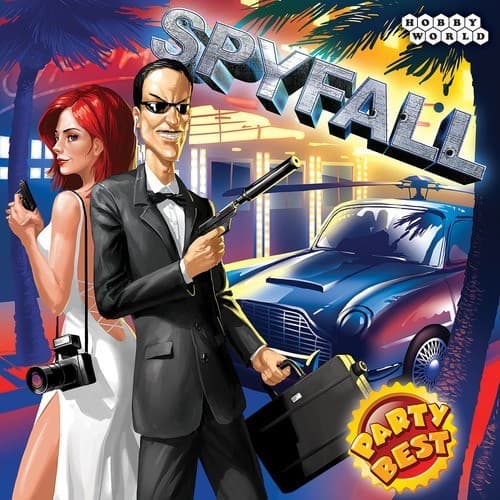 Boîte du jeu : Spyfall
