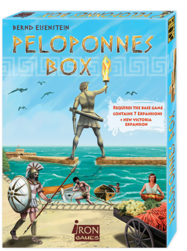 Boîte du jeu : Peloponnes - Extension "Peloponnes Box"