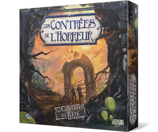 Boîte du jeu : Les Contrées de l'Horreur - Extension  Les Contrées du Rêve