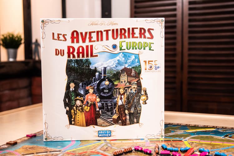 Boîte du jeu : Les Aventuriers du Rail - Europe - 15ème anniversaire