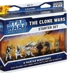 Couverture de Star Wars Miniatures : The Clone Wars : starter set