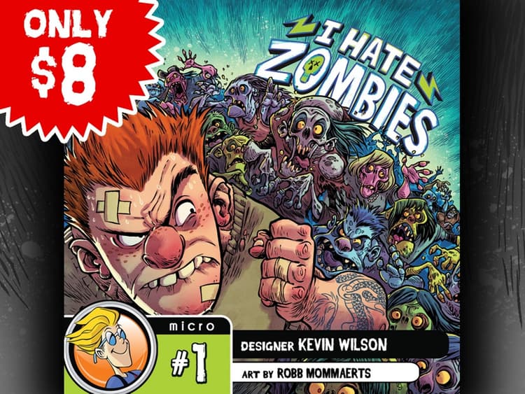 Boîte du jeu : I Hate Zombies