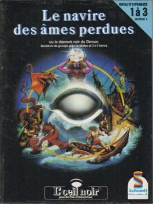 Boîte du jeu : L'Œil Noir - Le Navire des Âmes Perdues