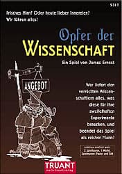 Boîte du jeu : Opfer der Wissenschaft