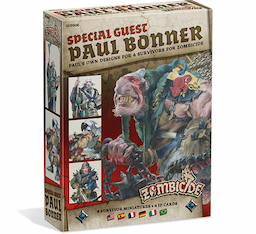 Couverture de Zombicide black plagued , spécial guest Paul Bonner