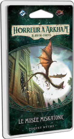 Couverture de Horreur à Arkham : Le Jeu de Cartes - Le Musée Miskatonic