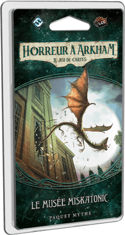 Boîte du jeu : Horreur à Arkham : Le Jeu de Cartes - Le Musée Miskatonic