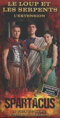 Boîte du jeu : Spartacus : Le Loup et les Serpents