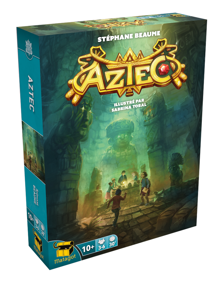Boîte du jeu : Aztec