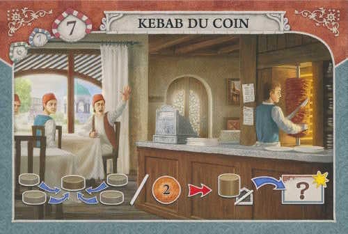 Boîte du jeu : Istanbul  : Kebab du coin