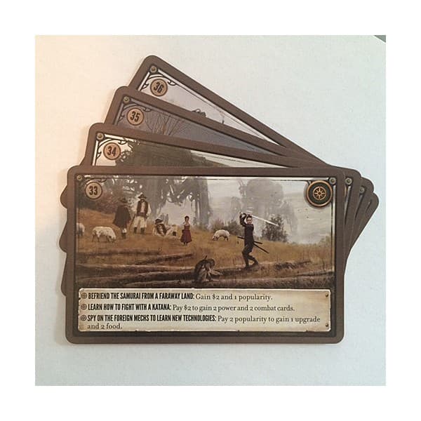 Boîte du jeu : Scythe - Extension "Cartes 'Rencontre' promotionnelles n° 33 à 36" (promo pack #2)
