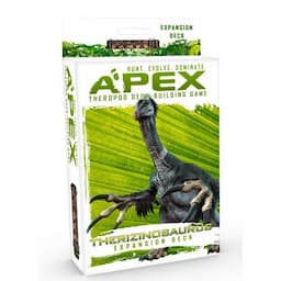 Couverture de Apex Theropod Deck Building Game - Therizinosaurus Expansion Deck