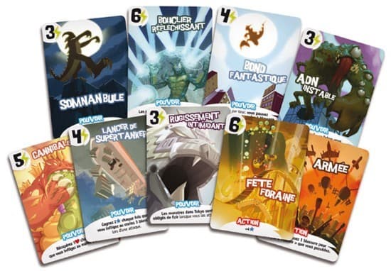 Boîte du jeu : King Of Tokyo - Promo Pack Tournoi 2013 - 11 cartes