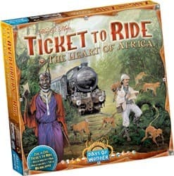 Boîte du jeu : Les Aventuriers du Rail - Au cœur de l'Afrique