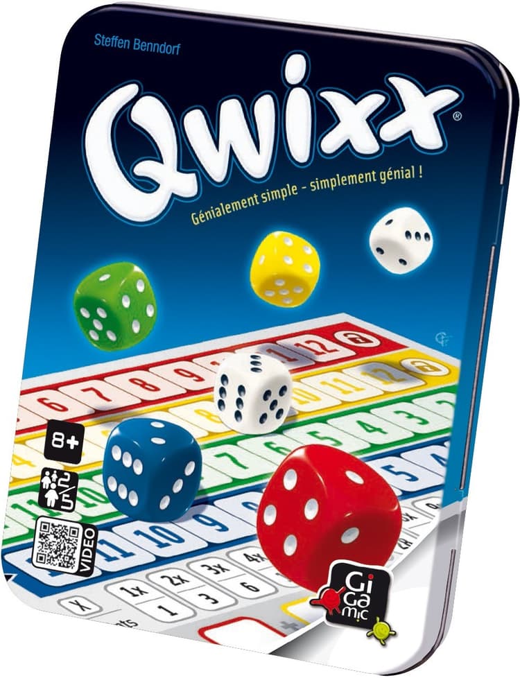 Boîte du jeu : Qwixx