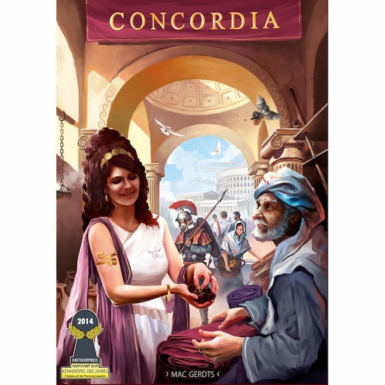 Boîte du jeu : Concordia