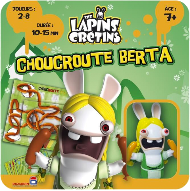 Boîte du jeu : Lapins Crétins - Choucroute Berta