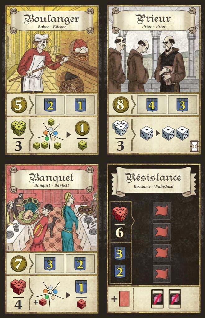 Boîte du jeu : Troyes : cartes bonus