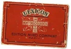 Boîte du jeu : Lexicon