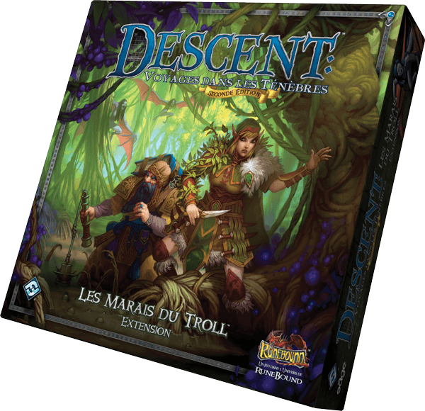 Boîte du jeu : Descent : Les Marais du Troll