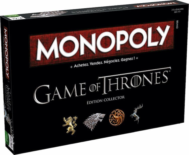 Boîte du jeu : Monopoly Game of Thrones