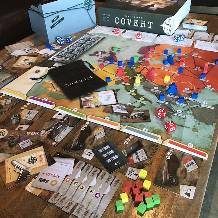 Boîte du jeu : Covert