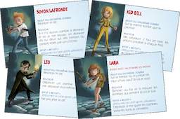 Couverture de Zombie Kidz : cartes personnages