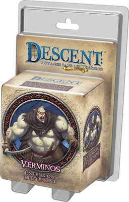 Couverture de Descent : Voyages dans les Ténèbres - Pack Lieutenant Verminos