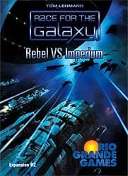 Couverture de Race for the Galaxy : Rebel vs Imperium