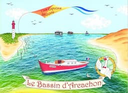 Couverture de L'oie Capucine Découvre le Bassin d'Arcachon