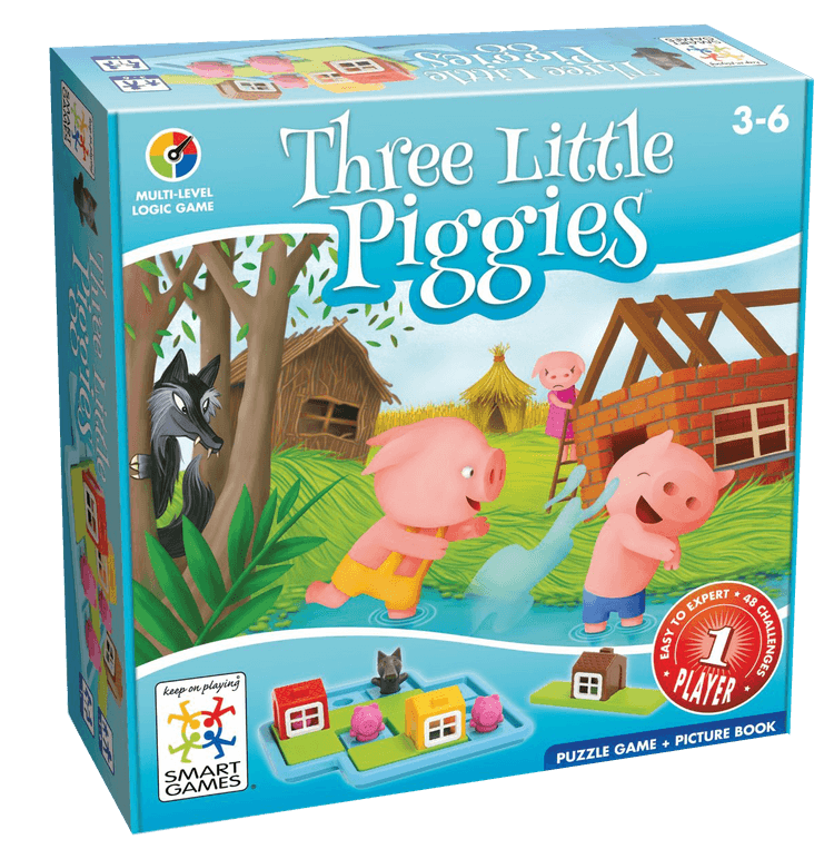 Boîte du jeu : Three Little Piggies