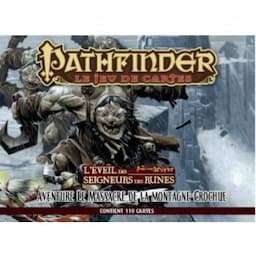 Couverture de Pathfinder Jeu de cartes : L'Eveil des Seigneurs des runes - Le Massacre de la montagne Crochue