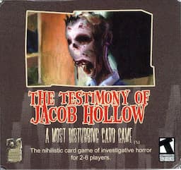 Couverture de The testimony of jacob hollow