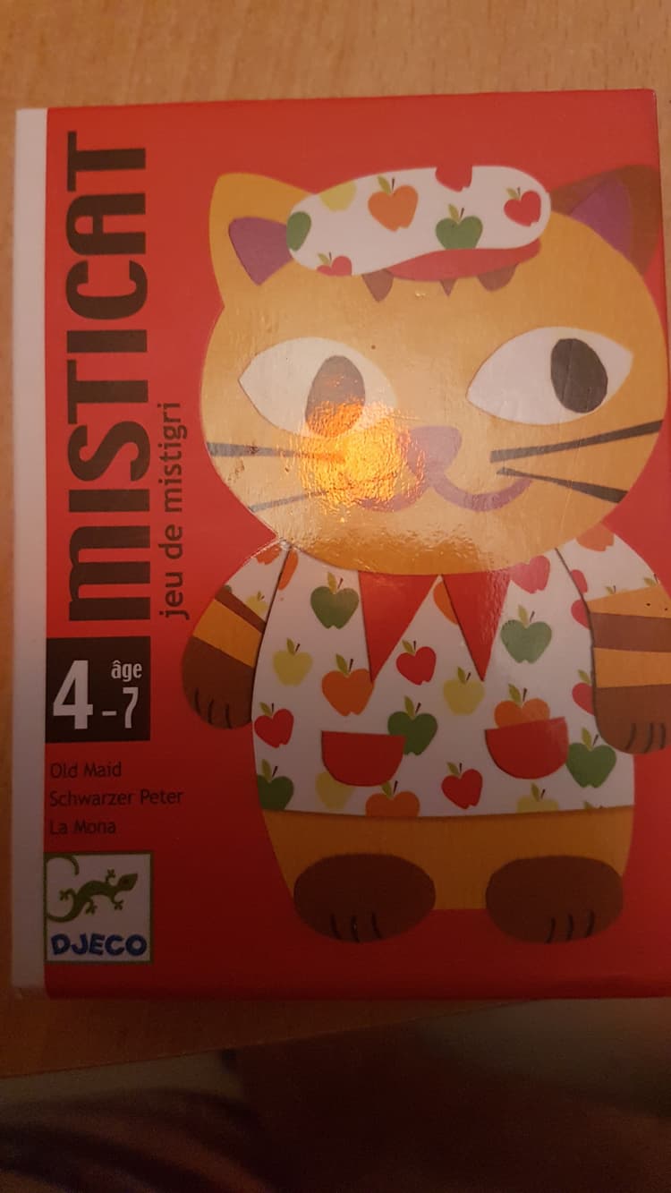 Boîte du jeu : Misticat - jeu du mistigri