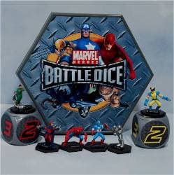 Couverture de Battle Dice Marvel Heroes - Starter