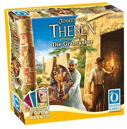 Couverture de Jenseits von Theben: Das Kartenspiel – Die Grabräuber